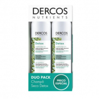 Vichy Dercos Nutrients Detox Duo Champ seco 2 x 150 ml com Preo especial
