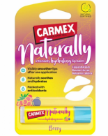Carmex Naturally Stick Labial Hidratante Frutos Vermelhos 4.25g
