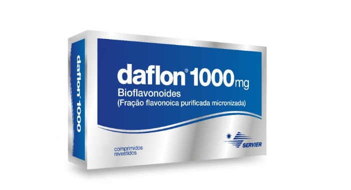Daflon 1000 , 1000 mg Blister 60 Unidade(s) Comp revest pelic