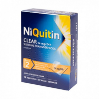 Niquitin Clear, 14 mg/24 h x 14 sist transder