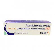 Acetilcisteína Liboran MG, 600 mg Recipiente para comprimidos 20 Unidade(s) Comp eferv