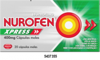 Nurofen Xpress, 400 mg x 20 cps mole