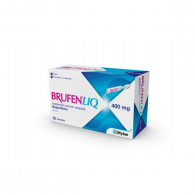 Brufen Liq , 400 mg/10 ml 20 Saqueta 10 ml Susp oral, 400 mg/10 ml x 20 susp oral saq