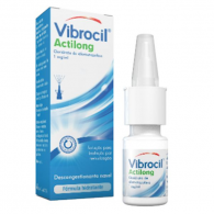Vibrocil Actilong , 1 mg/ml Frasco nebulizador 10 ml Sol inal neb