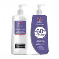 Neutrogena Visibly Renew Loo corporal elasticidade intensa pele seca 2 x 750 ml com Desconto de 50% na 2 Embalagem
