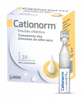 Cationorm Colirio Emul Monod 0,4 Ml X30