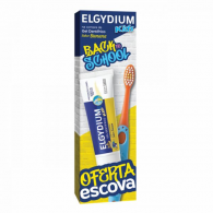 Elgydium Kids Back to School Gel dentfrico banana 2A-6A 50 ml com Oferta de Escova de dentes