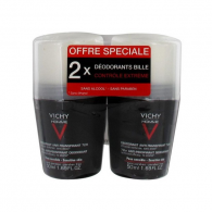 Vichy Homme Duo Desodorizante Controlo Extremo 72h 2 x 50 ml com Desconto de 2.5?