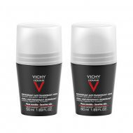 Vichy Homme Duo Desodorizante Pele Sensvel 2 x 50 ml com Desconto de 2.5?
