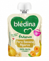 Bledina Frutapura Pra/Banana/Alperce +6M 85g