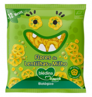 Bledina Junior Snack Biolgico Flores de Lentilhas/Milho +12M 20g  