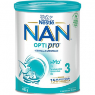 NAN Optipro 3 Leite em p transio 800g 10M+ com Desconto de 25%
