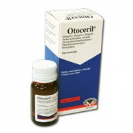 Otoceril , 50 mg/ml + 20 mg/ml + 20 mg/ml Frasco 10 ml Gta auric sol