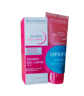 Sensibio Bioderma DS Pack Cr 40 mL+Of Sensibio Gel Moussant 100mL